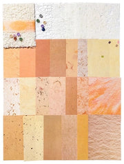 Set di Carta per Scrapbooking - 52 Fogli Manufatti a Mano - Bottone Decorativo - Modelli Unici - Carta a Maglia - Flessibilità Creativa - Carta per Attività Manuali