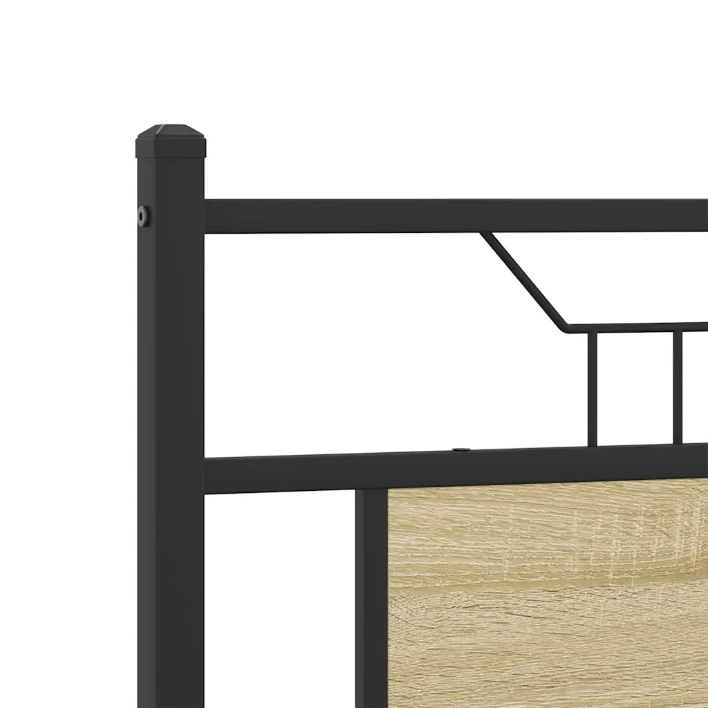 Giroletto senza Materasso Rovere Sonoma 140x190cm in Truciolato 4106810