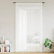 2 pz Tende a Fili 140x250 cm Bianche