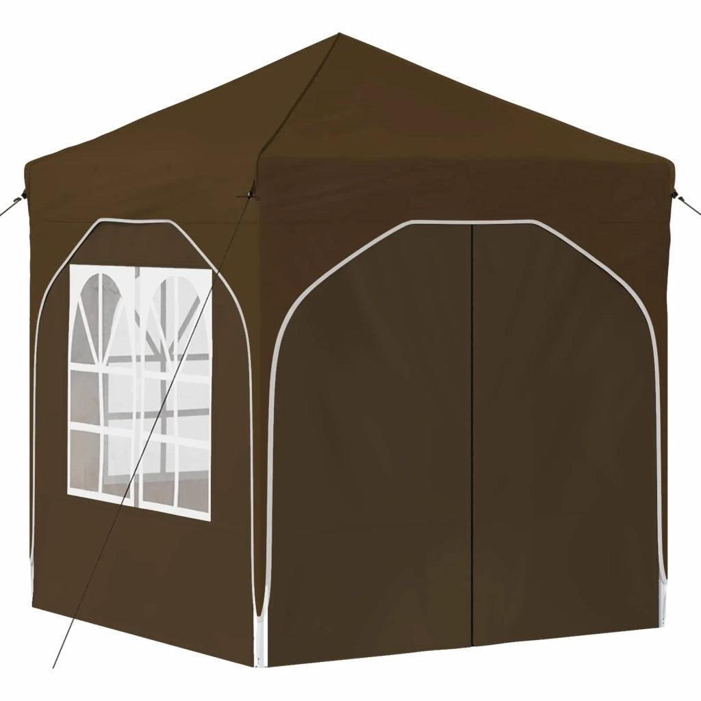 Tenda per feste a pop-up 192 x 192 x 245 cm Tortora 42019839