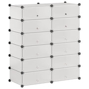 Scarpiera Modulare a 12 Scomparti Bianca cod mxl 54057