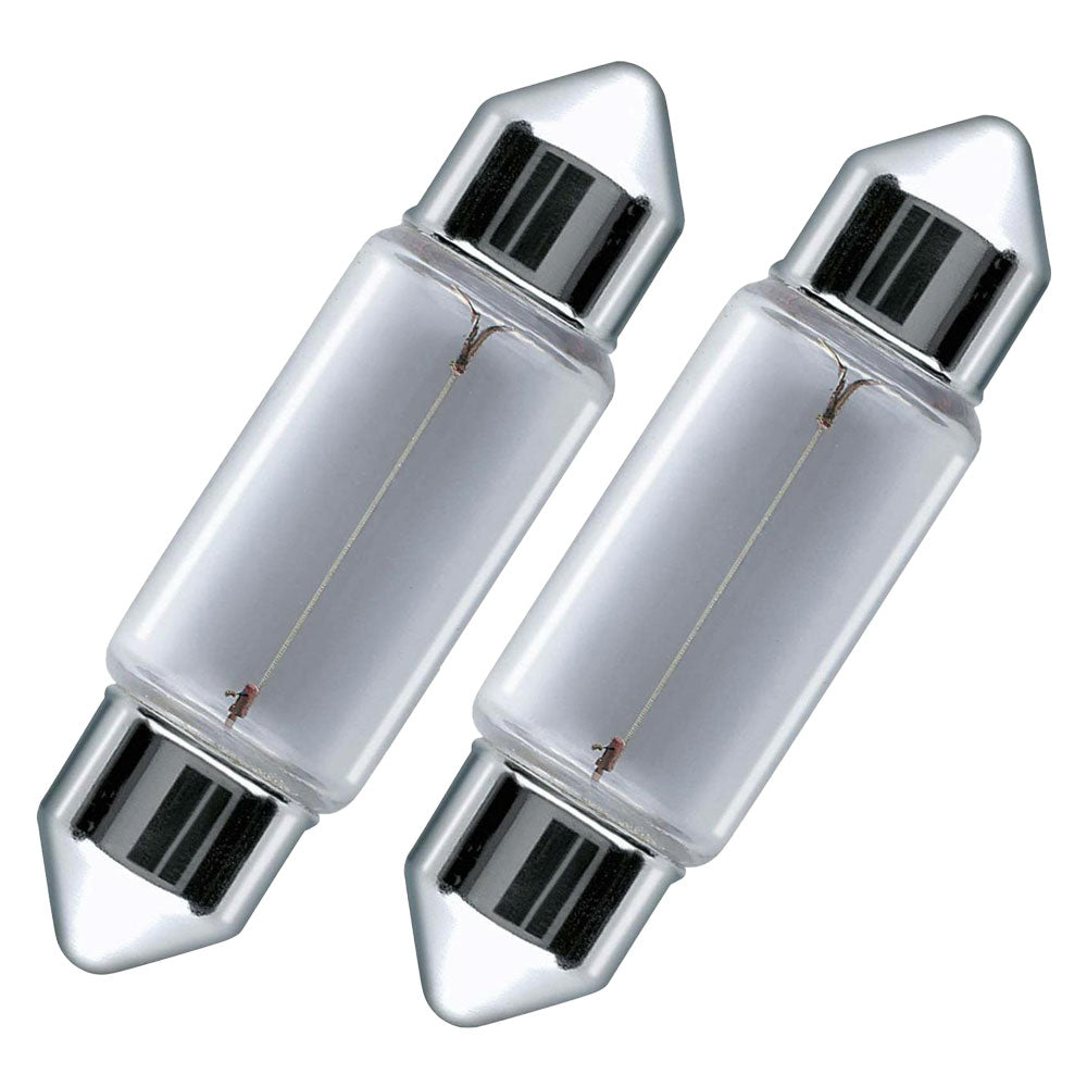 LAMPADINA A SILURO mm 44 - W 10 - base SV8,6  - Senza Marca