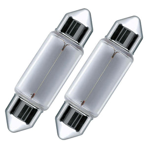 LAMPADINA A SILURO mm 44 - W 10 - base SV8,6  - Senza Marca