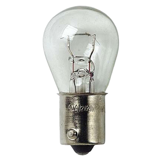LAMPADINA A 1 FILAMENTO P21 - W 21 - base BA15S  - Senza Marca