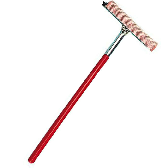 SPAZZOLA PULIVETRO PER AUTO 'GIPSY' con manico in legno  - Senza Marca