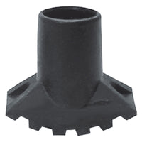 PUNTALE NERO A CREMAGLIERA ricambio - Ø 38 mm.- 12 pezzi  - Senza Marca