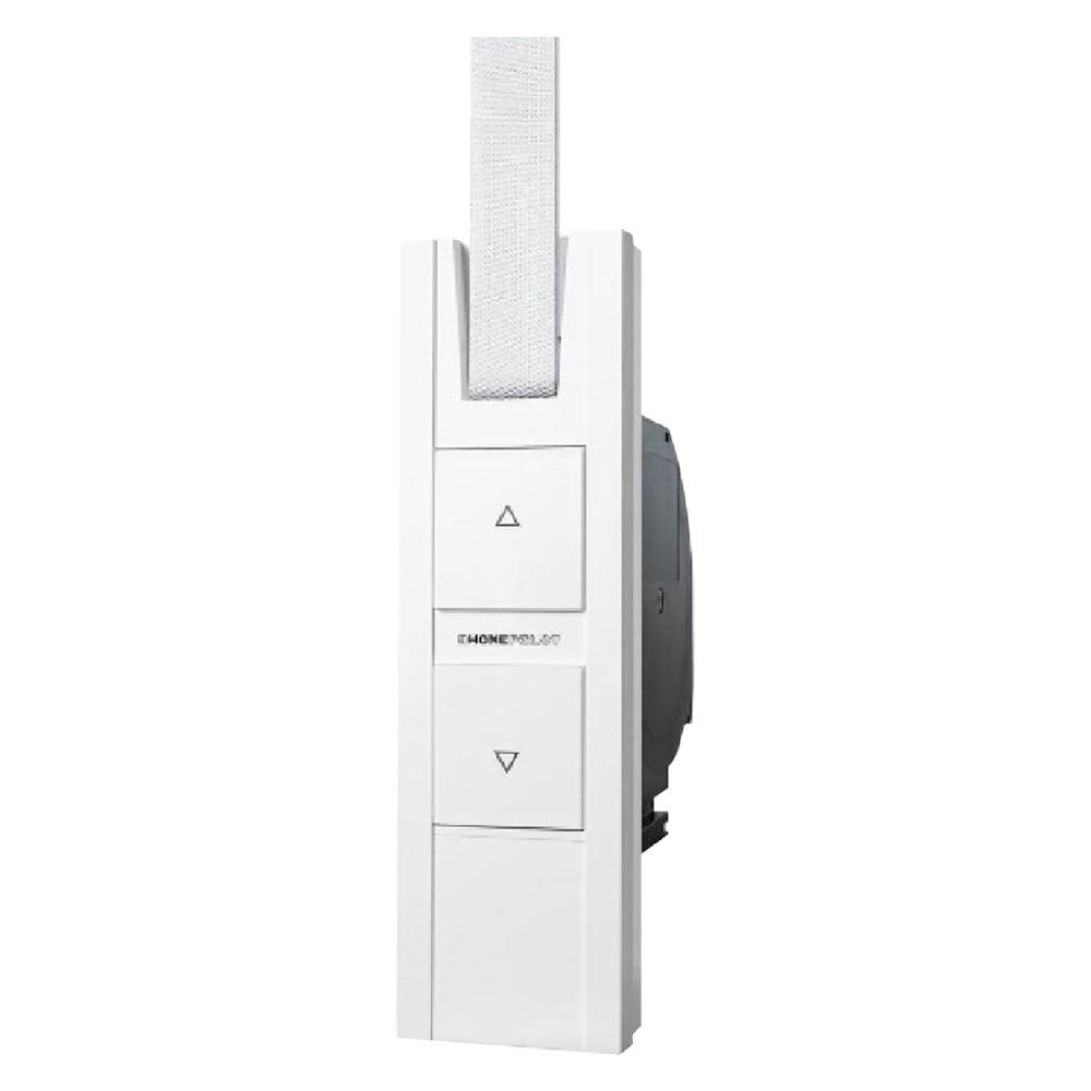 AVVOLGITORE ELETTRICO AD INCASSO mt 6 / 8 interasse 165 - placca bianca  - PROXE