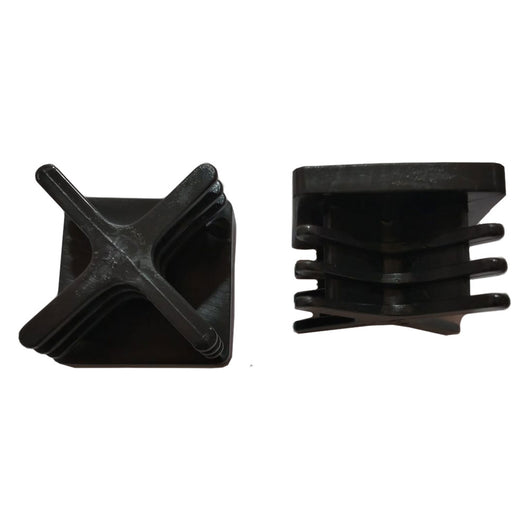 PUNTALE QUADRO ALETTATO mm 80 x 80- 50 pezzi  - Senza Marca