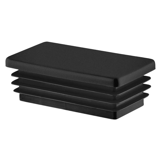 PUNTALE ALETTATO RETTANGOLARE tipo pieno - mm 25 x 40- 100 pezzi  - Senza Marca