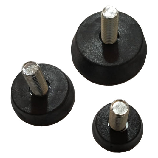 PIEDE REGOLABILE PER MOBILE filet. M 10 mm 40- 30 pezzi  - Senza Marca