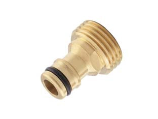 PRESA RUBINETTO IN OTTONE CON INNESTO RAPIDO M 3/4 - 1 pezzi IL CAMPO