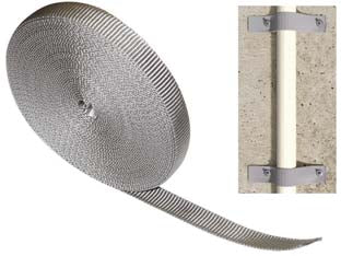 BANDELLA A ROTOLO IN POLIPROPILENE- - larghezza mm.15 - spessore mm.1 - 1 pezzi QUALITY