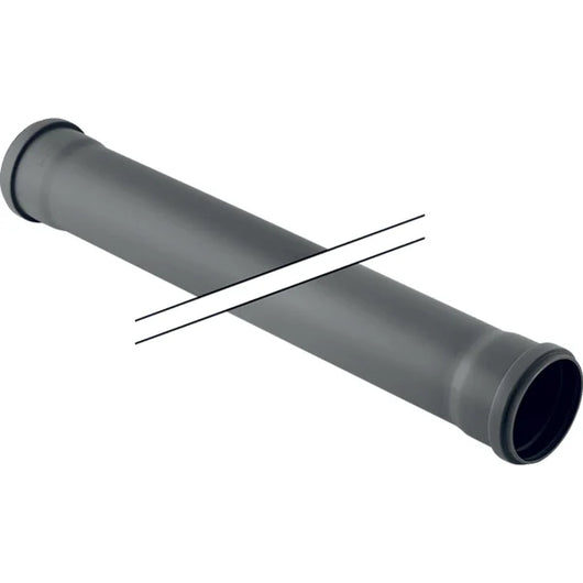 TUBO GEBERIT PP-HTS A 1 BICCHIERE DM 50 - 100 cm - 10 pezzi - GEBERIT