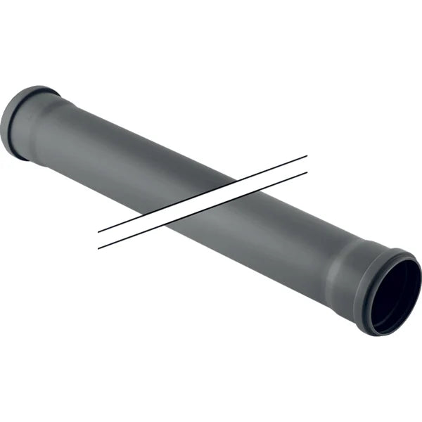 TUBO GEBERIT PP-HTS A 1 BICCHIERE DM 50 - 100 cm - 10 pezzi - GEBERIT