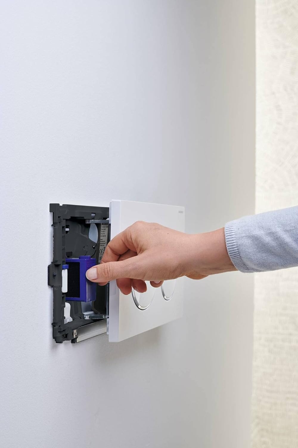 SISTEMA DUOFRESH CON IGIENIZZANTE PER SIGMA 8 placca cassetta GEBERIT 115.063.21.1