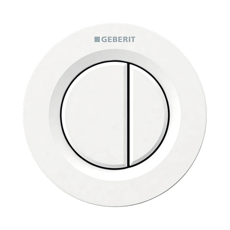 COMANDO PNEUMATICO 01 DOPPIO TASTO VERSIONE INCASSO Bianco GEBERIT 116.043.11.1
