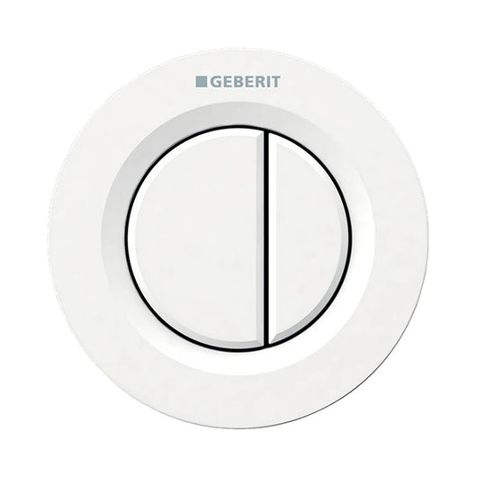 COMANDO PNEUMATICO 01 DOPPIO TASTO VERSIONE INCASSO Bianco GEBERIT 116.043.11.1