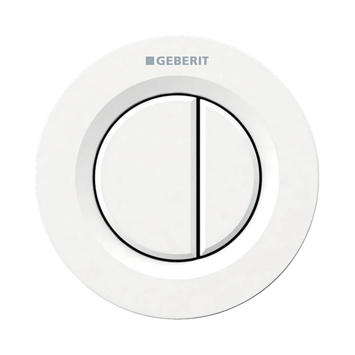 COMANDO PNEUMATICO 01 DOPPIO TASTO VERSIONE INCASSO Bianco GEBERIT 116.043.11.1