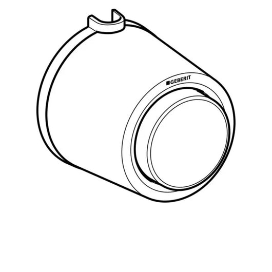 COMANDO PNEUMATICO MONO TASTO VERSIONE ESTERNO Bianco GEBERIT 116.047.11.1