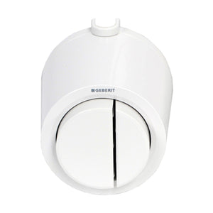 COMANDO PNEUMATICO DOPPIO TASTO VERSIONE ESTERNO Bianco GEBERIT 116.049.11.1