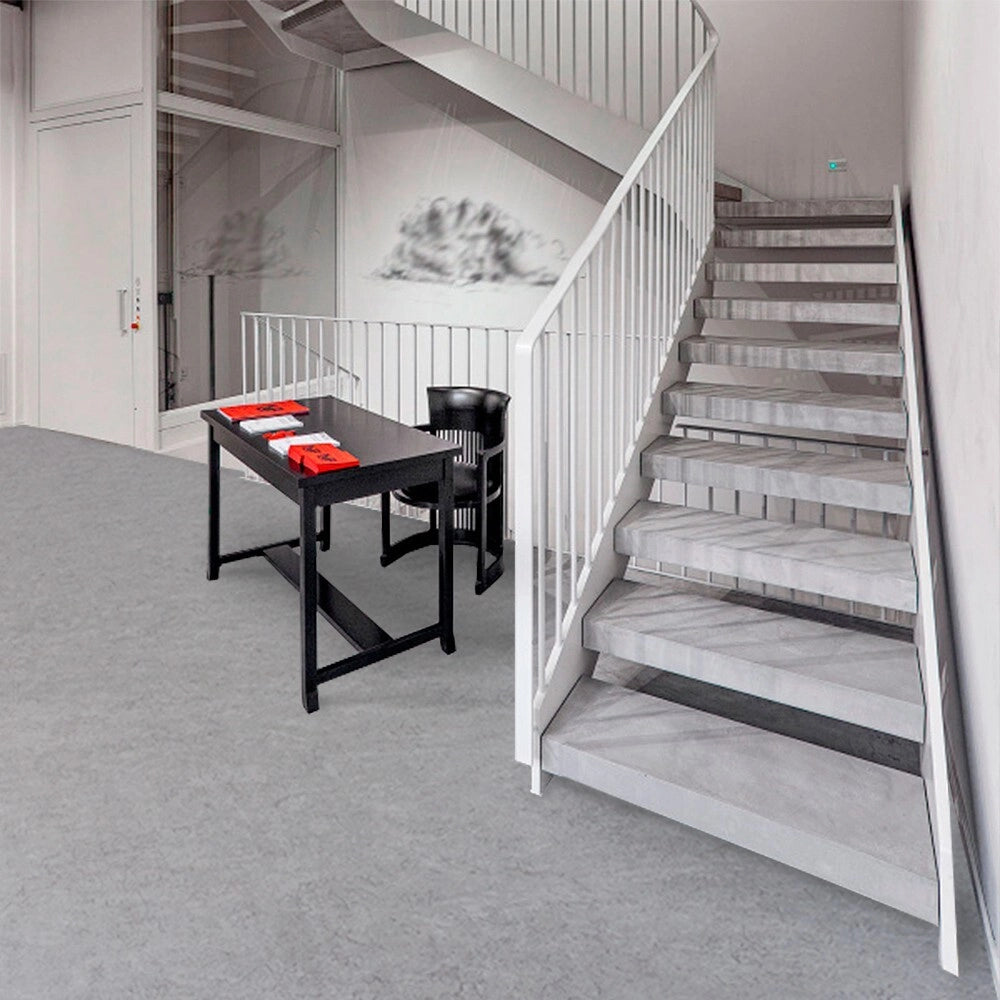 Pavimento Pvc Rivestimento Rotolo Vinile 100x950 cm Design Marmo Venato Dis_G