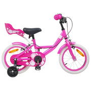 Bicicletta per Bambini 12 Pollici per bambini di 2-4 anni Rosa 42009431
