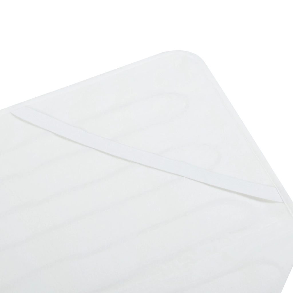 Coperta elettrica riscaldata per 2 persone con 2 telecomandi rimovibili 3 impostazioni di temperatura protezione dal surriscaldamento 160 x 140 cm poliestere bianco 03_0009338