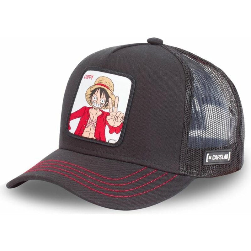 Cappello di paglia modello Crew Baseball Cap Nero