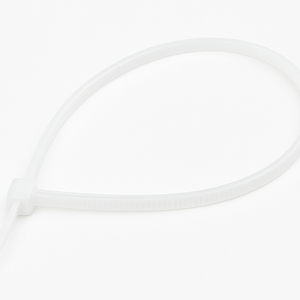 FASCETTA A STRAPPO PER CABLAGGIO mm 4,5 x 450 - bianco  - UNIKO