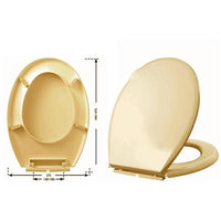 SEDILE TERMOPLASTICO K2 UNIVERSALE Champagne coprivaso copriwater CR