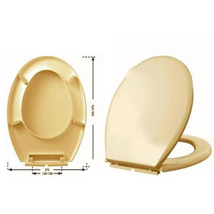 SEDILE TERMOPLASTICO K2 UNIVERSALE Champagne coprivaso copriwater CR