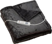 Dezen XXL elettrico copripiumino per 2 persone - 200 x 180 cm, flanella piumino, 10 livelli di temperatura, riscaldamento rapido, lavabile e utilizzo sicuro