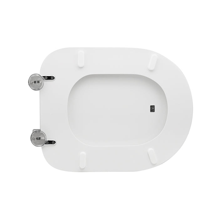 SEDILE WC WASHINGTON CON SOFT CLOSING Bianco Opaco Matt RAK coprivaso copriwater
