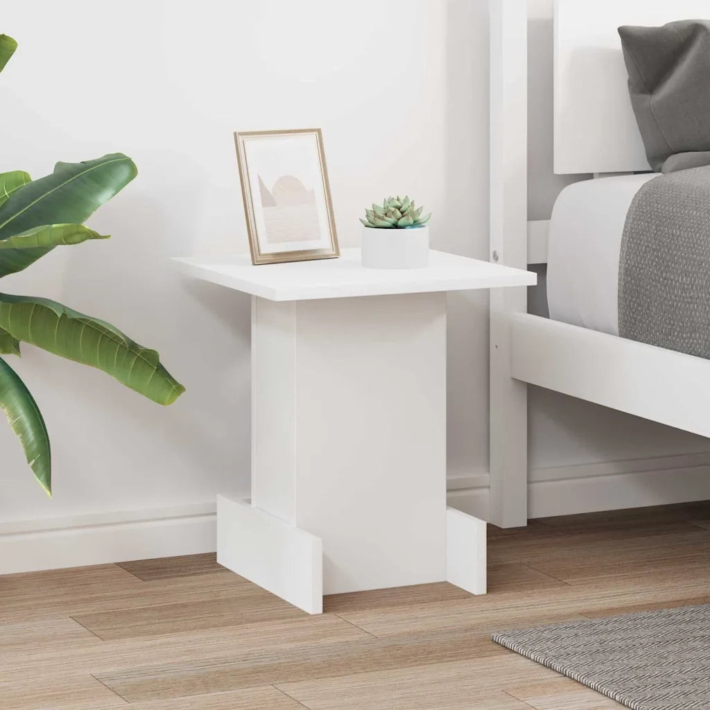Tavolino Bianco 35,5 x 35 x 40 cm Legno multistrato