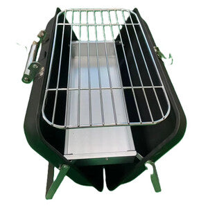 C BARBECUE A CARBONE C/VALIGETTA CM 44X28X32- 1,0 pz