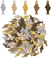 Hanger per Vis 150 pezzi - Stile Tibetaño - Tema Oceano - Fai da Te Collane/Bracciali/Orecchini - Accessori per Gioielli
