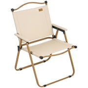 Sedia da camping pieghevole con braccioli ¨C zephmum ¨C 54x59x78 cm kaki