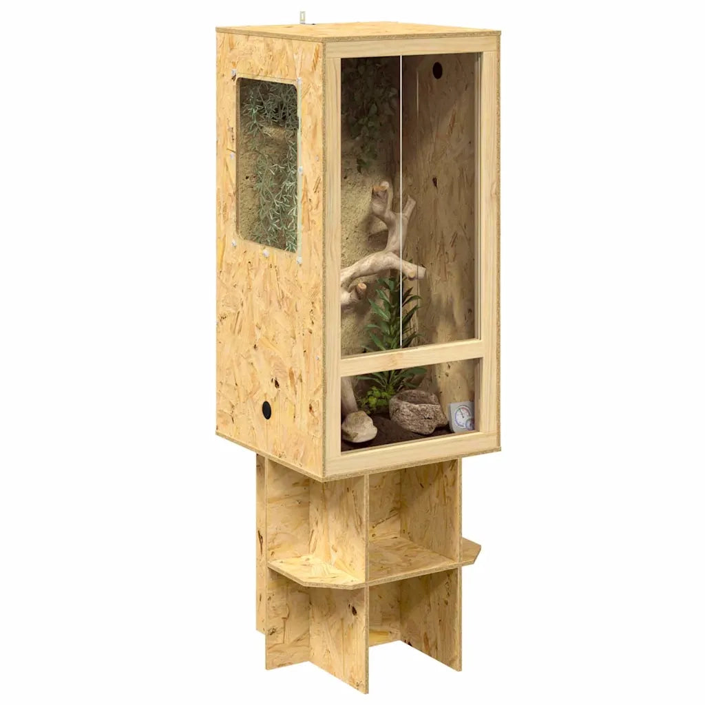 Terrario Marrone 50 x 50 x 150 cm OSB CFW6979336