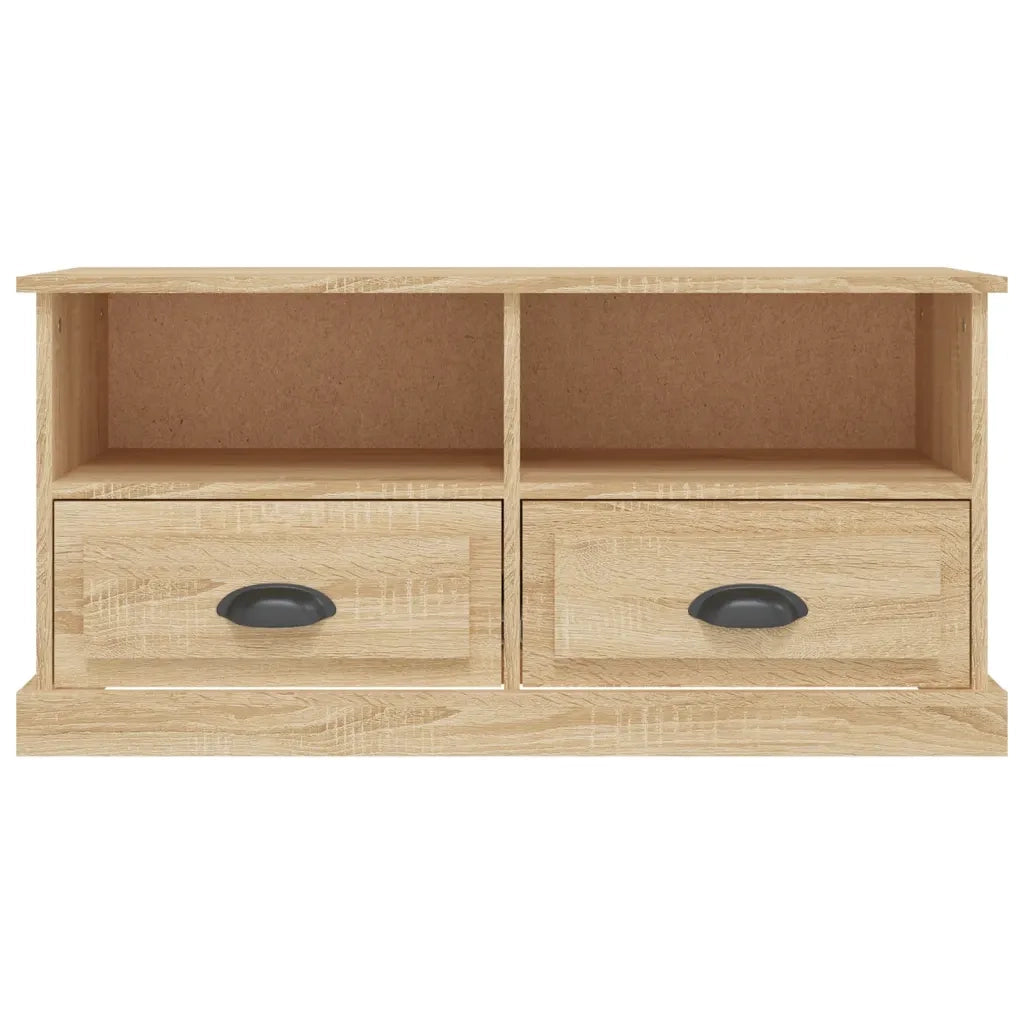Mobile Porta TV Rovere Sonoma 93x35,5x45cm in Legno Multistrato 816467