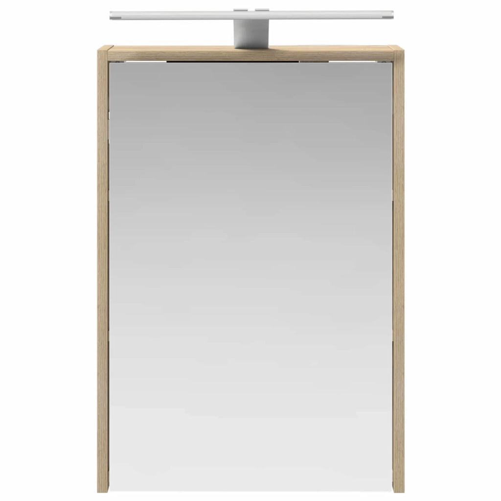 Mobiletto per specchio da bagno Rovere Sonoma 43 x 16 x 62.5 cm 889145