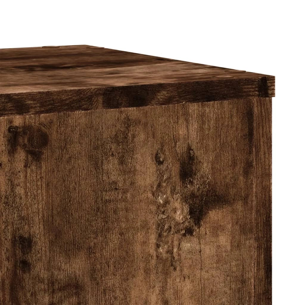 Portavasi mobili per fiori set da 2 legno ingegnerizzato marrone 02_0045311