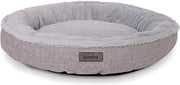 Cuscino per cani in forma di donut Ø 55 cm - Cuscino per cani lavabile con superficie anti-slip
