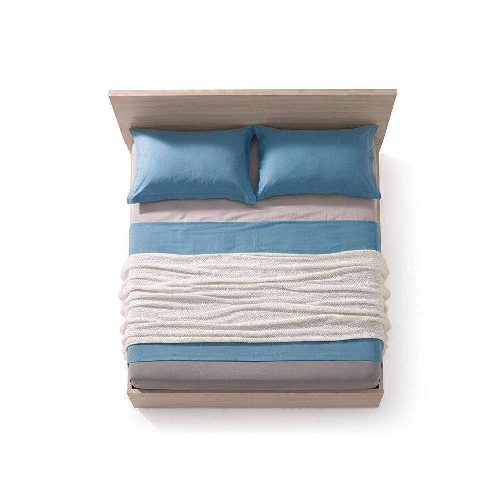 Letto matrimoniale contenitore Manitoba olmo