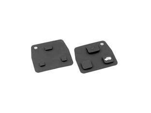 PULSANTINI IN GOMMA PER COVER CHIAVI AUTO TOYOTA TOYRS8  TOYRS8  3 bottoni    SILCA