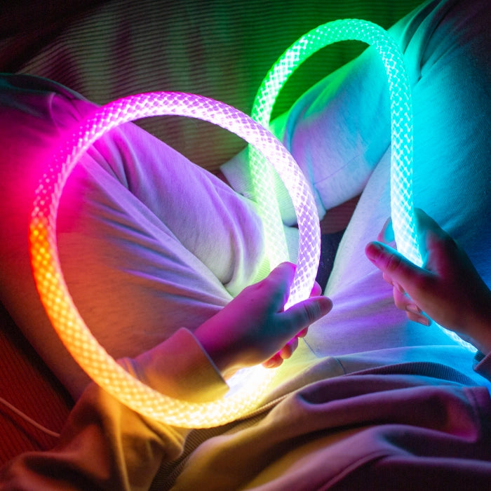 Ecolight corda LED RGB 3m 5V con telecomando IP20 interno