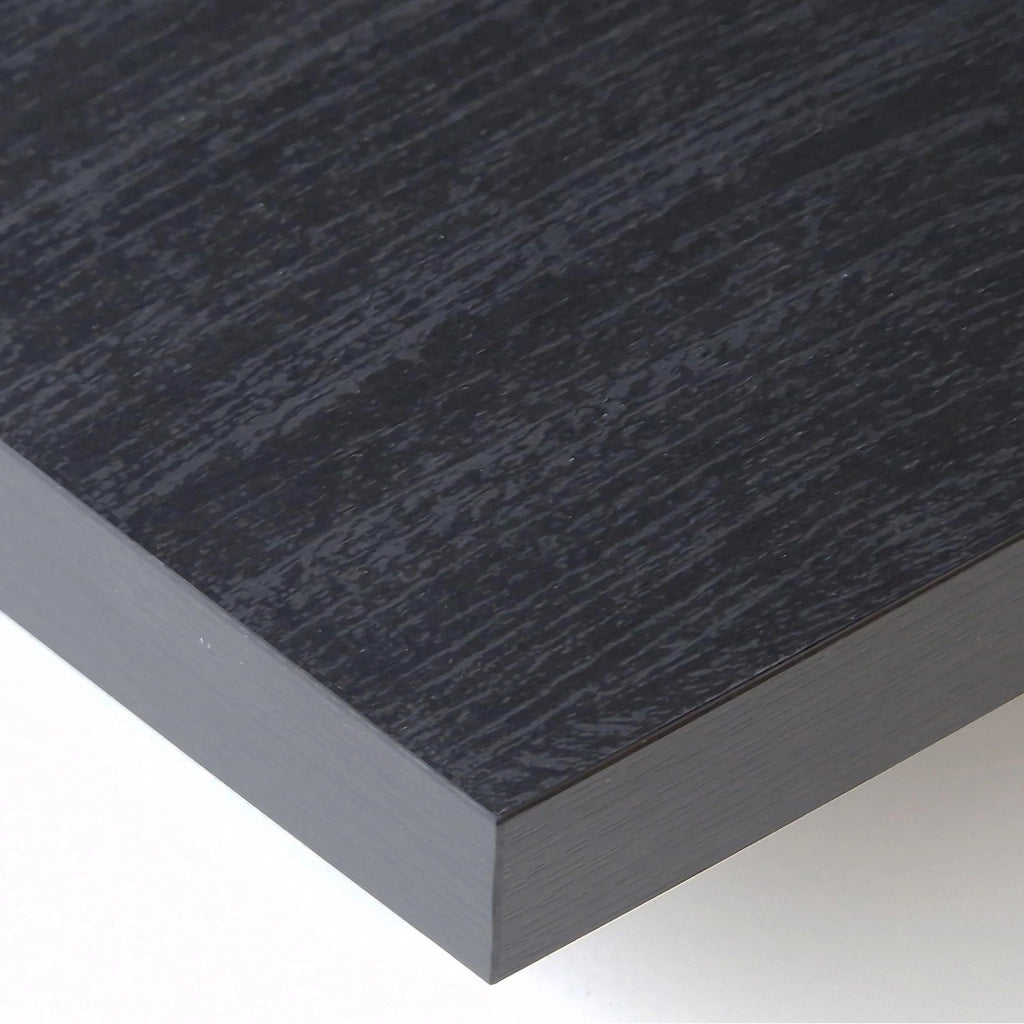 Consolle allungabile, 302x90x77cm, Per 14 persone, Tavolo da pranzo, Nero RF2657