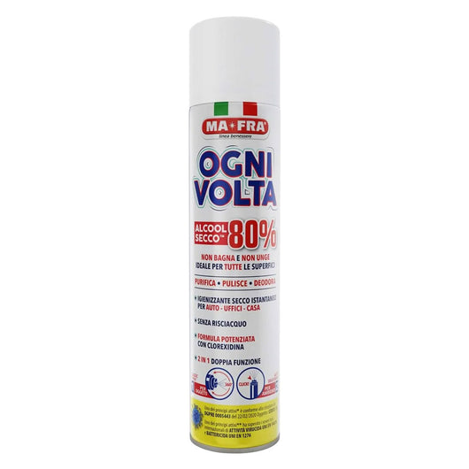 IGIENIZZANTE SPRAY BASE ALCOLICA 'OGNI VOLTA' ml 300  - MA-FRA
