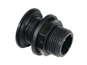 ATTACCO PER CASSONI M DRITTO IN POLIPROPILENE- - 2 - 5 pezzi BUCCHI