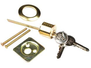 CILINDRO STACCATO A CINQUE SPINE PER SERRATURE- - con ghiera ø mm.47 (C3100010) - 1 pezzi FACCHINETTI