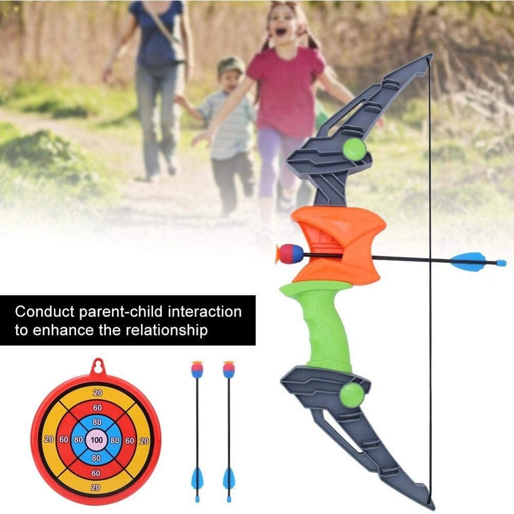 Trade Shop - Giocattolo A Forma Di Freccia Con Arco Per Bambini Attività Sportive Da Esterno -